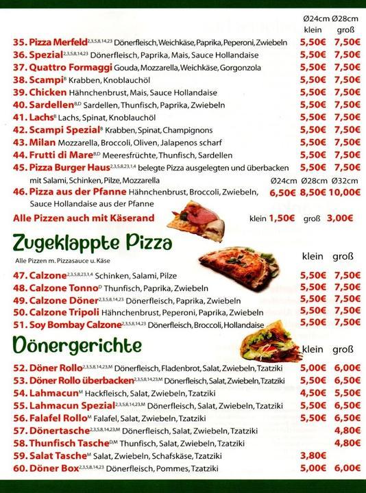 Pizza haus lette